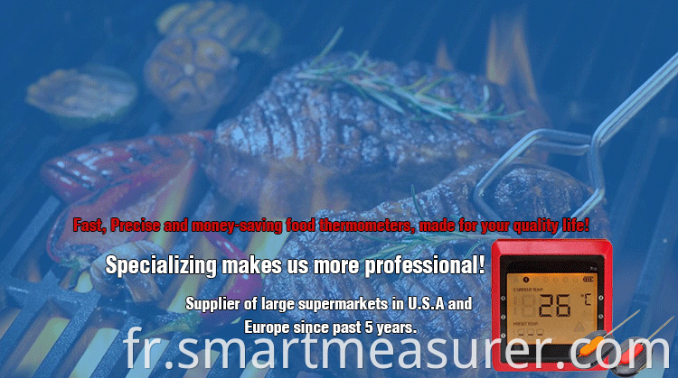 2020 dernière conception Smart Blue tooth sans fil BBQ viande sonde thermomètre numérique avec application gratuite